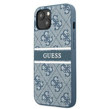 Заредете изображение във визуализатора на галерията – Guess GUHCP13S4GDBL 13 mini 5,4" niebieski/blue hardcase 4G Stripe - TopMag
