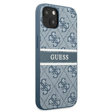 Заредете изображение във визуализатора на галерията – Guess GUHCP13S4GDBL 13 mini 5,4" niebieski/blue hardcase 4G Stripe - TopMag
