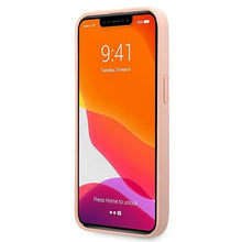 Заредете изображение във визуализатора на галерията – Guess GUHCP13SPSASBPI iPhone 13 mini 5,4" różowy/pink hardcase Saffiano Stripe - TopMag
