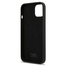 Заредете изображение във визуализатора на галерията – Karl Lagerfeld KLHCP13MSLKHBK iPhone 13 6,1" czarny/black hardcase Silicone Karl`s Head - TopMag
