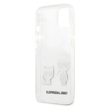 Заредете изображение във визуализатора на галерията – Karl Lagerfeld KLHCP13SCKTR iPhone 13 mini 5,4" hardcase Transparent Karl &amp; Choupette - TopMag
