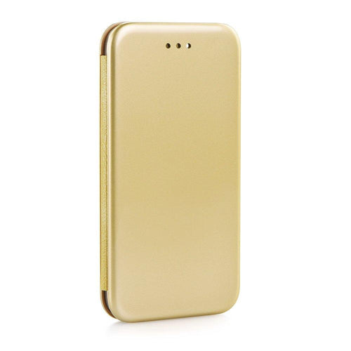 Калъф тип книга forcell elegance premium за iPhone 7 / 8  / SE2020 златен - само за 11.99 лв