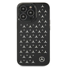Заредете изображение във визуализатора на галерията – Mercedes MEHCP13LESPBK iPhone 13 Pro / 13 6,1" czarny/black hardcase Silver Stars Pattern - TopMag
