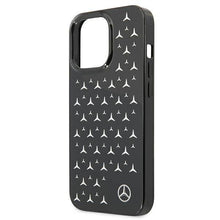 Заредете изображение във визуализатора на галерията – Mercedes MEHCP13LESPBK iPhone 13 Pro / 13 6,1" czarny/black hardcase Silver Stars Pattern - TopMag
