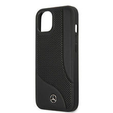 Заредете изображение във визуализатора на галерията – Mercedes MEHCP13SCDOBK iPhone 13 mini 5,4" czarny/black hardcase Leather Perforated Area - TopMag
