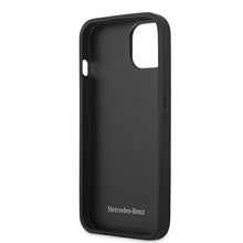 Заредете изображение във визуализатора на галерията – Mercedes MEHCP13SCDOBK iPhone 13 mini 5,4" czarny/black hardcase Leather Perforated Area - TopMag
