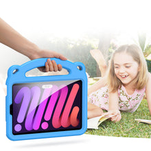 Заредете изображение във визуализатора на галерията – Dux Ducis Panda Safe for Children Kids Soft Case for iPad mini 2021 blue - TopMag
