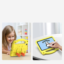Заредете изображение във визуализатора на галерията – Dux Ducis Panda Safe for Children Kids Soft Case for iPad mini 2021 Yellow - TopMag
