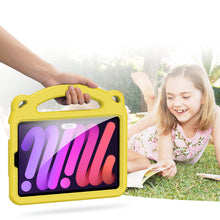 Заредете изображение във визуализатора на галерията – Dux Ducis Panda Safe for Children Kids Soft Case for iPad mini 2021 Yellow - TopMag
