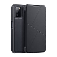 Заредете изображение във визуализатора на галерията – DUX DUCIS Skin X Bookcase type case for Samsung Galaxy A03s black - TopMag
