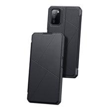 Заредете изображение във визуализатора на галерията – DUX DUCIS Skin X Bookcase type case for Samsung Galaxy A03s black - TopMag

