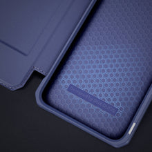 Заредете изображение във визуализатора на галерията – DUX DUCIS Skin X Bookcase type case for Samsung Galaxy A03s blue - TopMag
