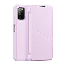 Заредете изображение във визуализатора на галерията – DUX DUCIS Skin X Bookcase type case for Samsung Galaxy A03s pink - TopMag
