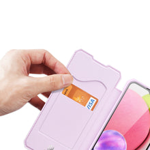Заредете изображение във визуализатора на галерията – DUX DUCIS Skin X Bookcase type case for Samsung Galaxy A03s pink - TopMag
