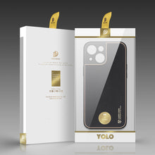 Заредете изображение във визуализатора на галерията – Dux Ducis Yolo elegant case made of soft TPU and PU leather for iPhone 13 mini black - TopMag
