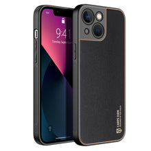 Заредете изображение във визуализатора на галерията – Dux Ducis Yolo elegant case made of soft TPU and PU leather for iPhone 13 mini black - TopMag
