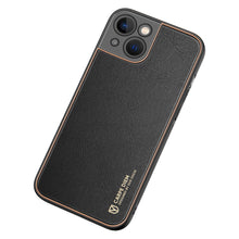 Заредете изображение във визуализатора на галерията – Dux Ducis Yolo elegant case made of soft TPU and PU leather for iPhone 13 mini black - TopMag
