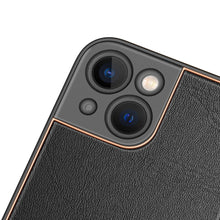 Заредете изображение във визуализатора на галерията – Dux Ducis Yolo elegant case made of soft TPU and PU leather for iPhone 13 mini black - TopMag
