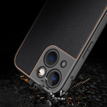 Заредете изображение във визуализатора на галерията – Dux Ducis Yolo elegant case made of soft TPU and PU leather for iPhone 13 mini black - TopMag

