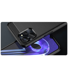 Заредете изображение във визуализатора на галерията – Carbon Case for Realme 10 5G / Realme 9i 5G Flexible Silicone Carbon Cover Black
