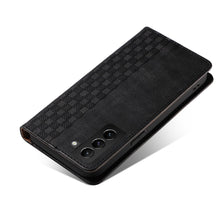Заредете изображение във визуализатора на галерията – Magnet Strap Case for Samsung Galaxy A23 5G Flip Wallet Mini Lanyard Stand Black
