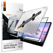 Заредете изображение във визуализатора на галерията – TEMPERED GLASS Spigen GLAS.TR "EZ FIT" TESLA MODEL X 2022 / MODEL S 2021 BLACK
