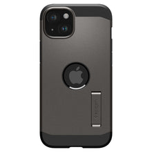 Заредете изображение във визуализатора на галерията – Spigen Tough Armor MagSafe case with stand for iPhone 15 - brown
