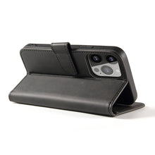 Заредете изображение във визуализатора на галерията – Magnet Case with flap and wallet for Tecno Pop 7 - black
