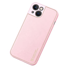 Заредете изображение във визуализатора на галерията – Dux Ducis Yolo elegant case made of soft TPU and PU leather for iPhone 13 mini pink - TopMag

