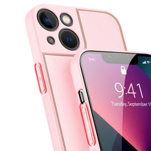Заредете изображение във визуализатора на галерията – Dux Ducis Yolo elegant case made of soft TPU and PU leather for iPhone 13 mini pink - TopMag
