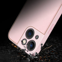 Заредете изображение във визуализатора на галерията – Dux Ducis Yolo elegant case made of soft TPU and PU leather for iPhone 13 mini pink - TopMag
