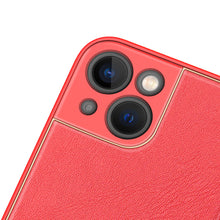 Заредете изображение във визуализатора на галерията – Dux Ducis Yolo elegant case made of soft TPU and PU leather for iPhone 13 mini red - TopMag

