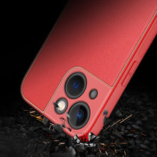 Заредете изображение във визуализатора на галерията – Dux Ducis Yolo elegant case made of soft TPU and PU leather for iPhone 13 mini red - TopMag
