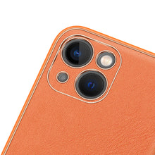 Заредете изображение във визуализатора на галерията – Dux Ducis Yolo elegant case made of soft TPU and PU leather for iPhone 13 orange - TopMag

