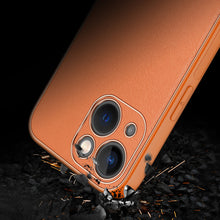 Заредете изображение във визуализатора на галерията – Dux Ducis Yolo elegant case made of soft TPU and PU leather for iPhone 13 orange - TopMag
