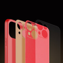 Заредете изображение във визуализатора на галерията – Dux Ducis Yolo elegant case made of soft TPU and PU leather for iPhone 13 red - TopMag
