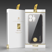 Заредете изображение във визуализатора на галерията – Dux Ducis Yolo elegant case made of soft TPU and PU leather for iPhone 13 Pro black - TopMag

