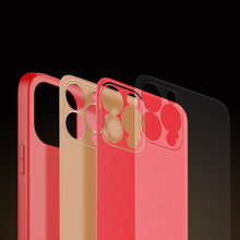 Заредете изображение във визуализатора на галерията – Dux Ducis Yolo elegant case made of soft TPU and PU leather for iPhone 13 Pro red - TopMag
