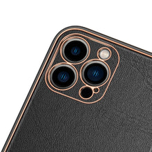 Заредете изображение във визуализатора на галерията – Dux Ducis Yolo elegant case made of soft TPU and PU leather for iPhone 13 Pro Max black - TopMag
