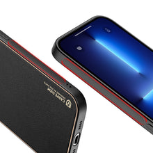 Заредете изображение във визуализатора на галерията – Dux Ducis Yolo elegant case made of soft TPU and PU leather for iPhone 13 Pro Max black - TopMag
