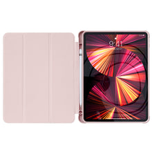 Заредете изображение във визуализатора на галерията – Stand Tablet Case Smart Cover with kickstand for iPad mini 2021 pink - TopMag
