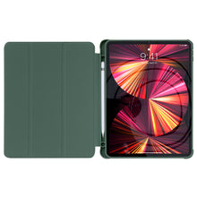 Заредете изображение във визуализатора на галерията – Stand Tablet Case Smart Cover with kickstand for iPad mini 2021 green - TopMag
