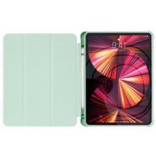Заредете изображение във визуализатора на галерията – Stand Tablet Case Smart Cover with kickstand for iPad mini 2021 green - TopMag
