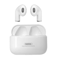 Заредете изображение във визуализатора на галерията – Remax wireless earphones TWS bluetooth 5.0 150mAh white (TWS-1) - TopMag
