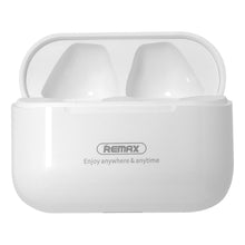Заредете изображение във визуализатора на галерията – Remax wireless earphones TWS bluetooth 5.0 150mAh white (TWS-1) - TopMag
