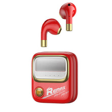 Заредете изображение във визуализатора на галерията – Remax Yosee Series wireless bluetooth 5.0 TWS earbuds 450mAh red (TWS-38) - TopMag
