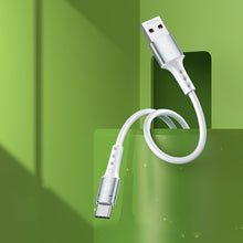 Заредете изображение във визуализатора на галерията – Remax Chaining Series USB cable - USB Type C fast charging 5A 1m white (RC-198a) - TopMag
