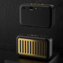 Заредете изображение във визуализатора на галерията – Dudao Y13s Retro Portable Wireless Bluetooth 5.0 Speaker Green (Y13s-green) - TopMag
