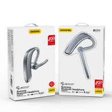 Заредете изображение във визуализатора на галерията – Dudao U4XS Business Headset Wireless Bluetooth 5.0 Earphone Gray (U4XS-gray) - TopMag
