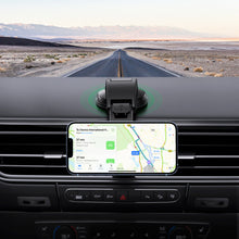 Заредете изображение във визуализатора на галерията – Ugreen magnetic car phone holder on the cockpit glass black (LP360) - TopMag
